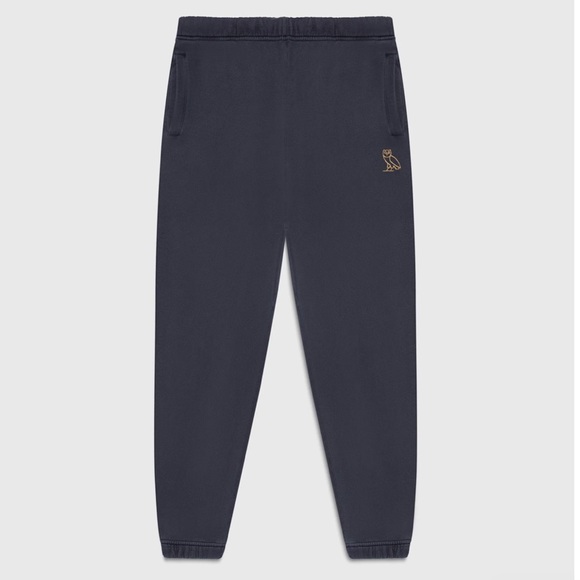 OVO - Navy Garment Dye Sweatpant - SM - Picture 1 of 5